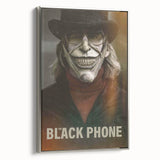 The Black Phone Vintage Horror Movie Poster – Retro Scary Wall Art Print
