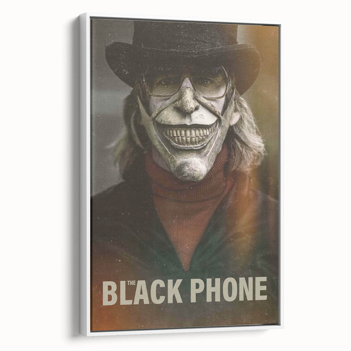 The Black Phone Vintage Horror Movie Poster – Retro Scary Wall Art Print