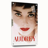 2020s Vintage Movie Poster – Audrey Retro Film Art