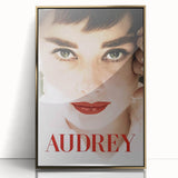 2020s Vintage Movie Poster – Audrey Retro Film Art