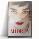 2020s Vintage Movie Poster – Audrey Retro Film Art