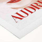 2020s Vintage Movie Poster – Audrey Retro Film Art