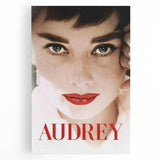 2020s Vintage Movie Poster – Audrey Retro Film Art