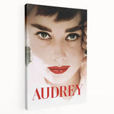 2020s Vintage Movie Poster – Audrey Retro Film Art