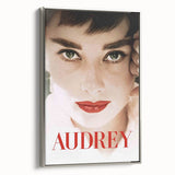 2020s Vintage Movie Poster – Audrey Retro Film Art