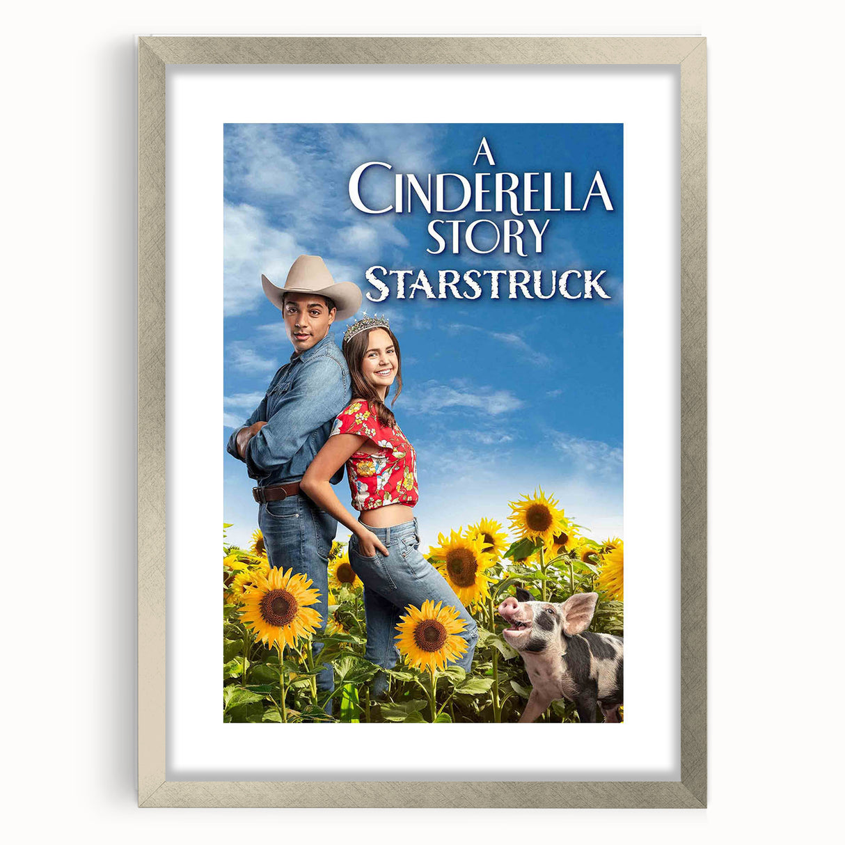 2020s Vintage Movie Poster – A Cinderella Story Starstruck Art