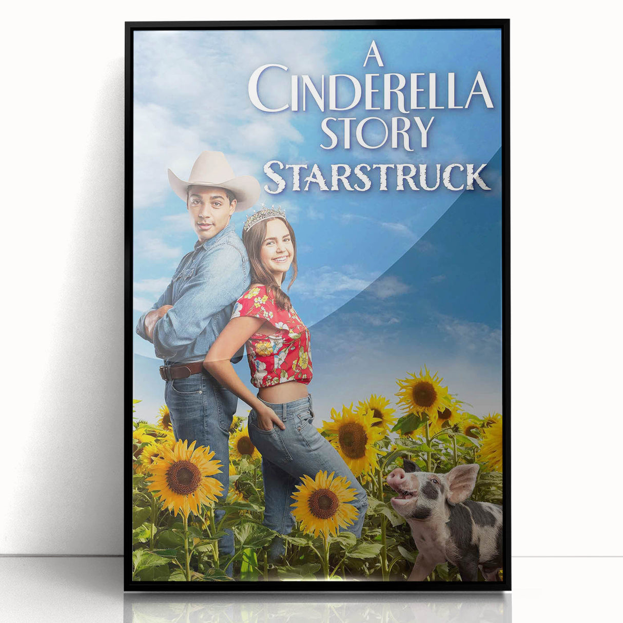 2020s Vintage Movie Poster – A Cinderella Story Starstruck Art