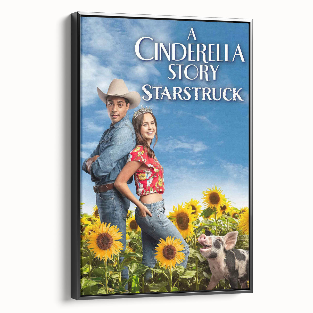 2020s Vintage Movie Poster – A Cinderella Story Starstruck Art