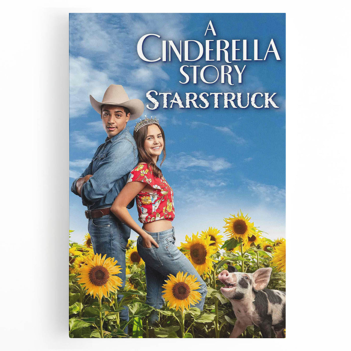 2020s Vintage Movie Poster – A Cinderella Story Starstruck Art