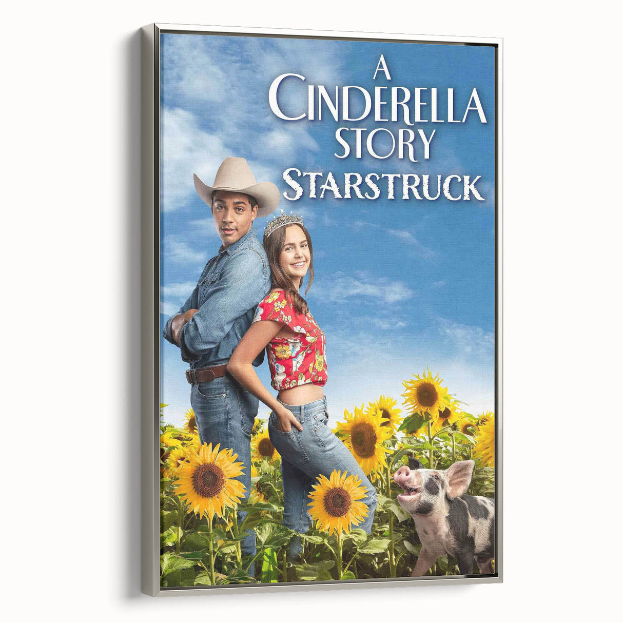 2020s Vintage Movie Poster – A Cinderella Story Starstruck Art