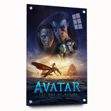 2020s Vintage Movie Poster – Avatar: The Way of Water Retro Film Art