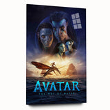 2020s Vintage Movie Poster – Avatar: The Way of Water Retro Film Art