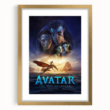 2020s Vintage Movie Poster – Avatar: The Way of Water Retro Film Art