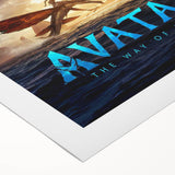 2020s Vintage Movie Poster – Avatar: The Way of Water Retro Film Art