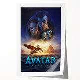 2020s Vintage Movie Poster – Avatar: The Way of Water Retro Film Art