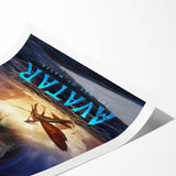 2020s Vintage Movie Poster – Avatar: The Way of Water Retro Film Art
