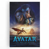 2020s Vintage Movie Poster – Avatar: The Way of Water Retro Film Art