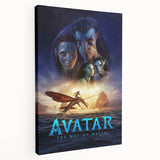 2020s Vintage Movie Poster – Avatar: The Way of Water Retro Film Art