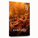 2020s Vintage Movie Poster – Babylon Retro Film Art