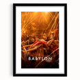 2020s Vintage Movie Poster – Babylon Retro Film Art
