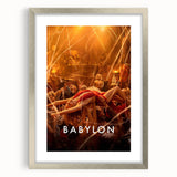 2020s Vintage Movie Poster – Babylon Retro Film Art