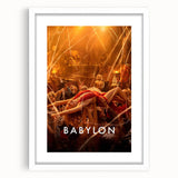 2020s Vintage Movie Poster – Babylon Retro Film Art