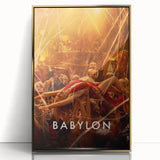 2020s Vintage Movie Poster – Babylon Retro Film Art