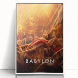 2020s Vintage Movie Poster – Babylon Retro Film Art