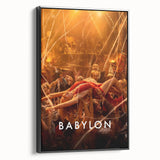 2020s Vintage Movie Poster – Babylon Retro Film Art