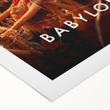 2020s Vintage Movie Poster – Babylon Retro Film Art