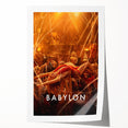 2020s Vintage Movie Poster – Babylon Retro Film Art