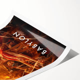 2020s Vintage Movie Poster – Babylon Retro Film Art