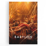 2020s Vintage Movie Poster – Babylon Retro Film Art