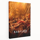 2020s Vintage Movie Poster – Babylon Retro Film Art