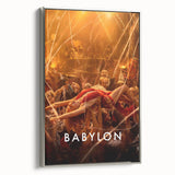 2020s Vintage Movie Poster – Babylon Retro Film Art