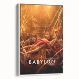 2020s Vintage Movie Poster – Babylon Retro Film Art