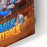 2020s Vintage Movie Poster – Back to the Outback Retro Film Art