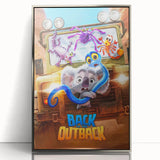 2020s Vintage Movie Poster – Back to the Outback Retro Film Art