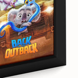 2020s Vintage Movie Poster – Back to the Outback Retro Film Art