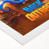 2020s Vintage Movie Poster – Back to the Outback Retro Film Art