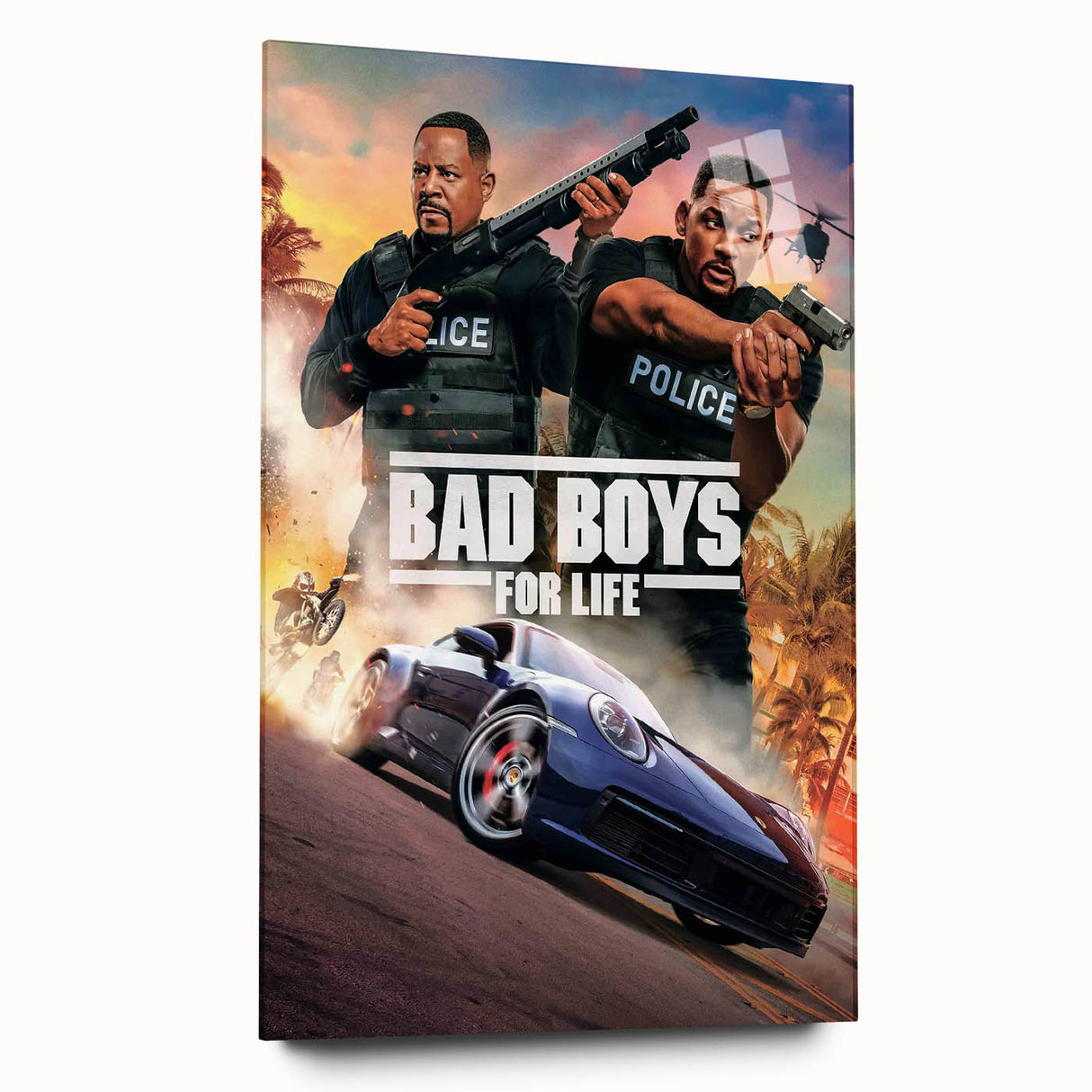 2020s Vintage Movie Poster - Bad Boys for Life Retro Film Art Print