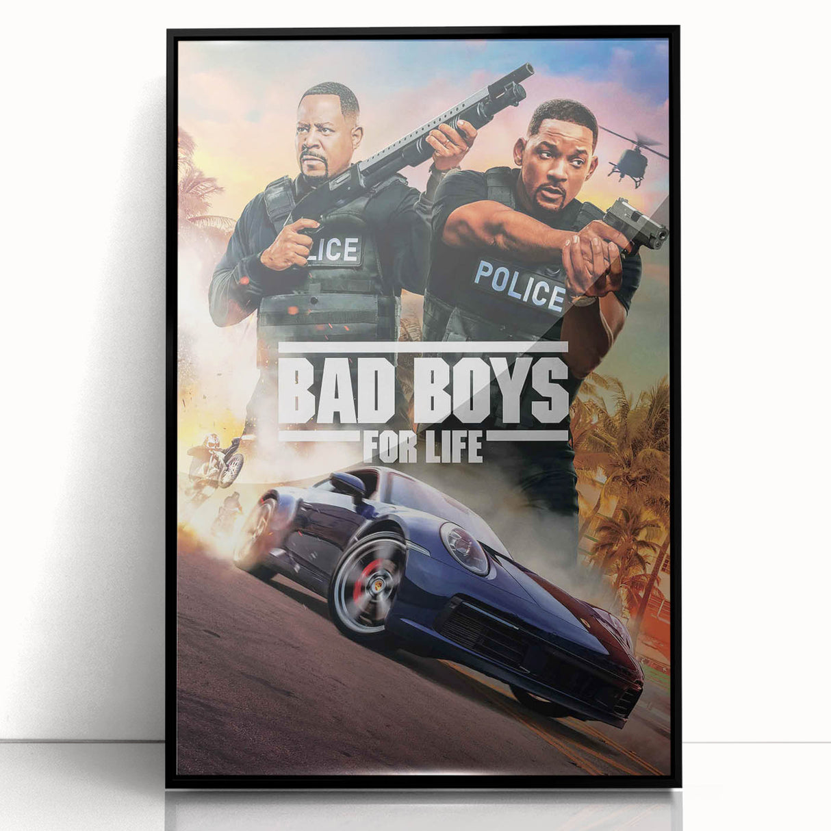 2020s Vintage Movie Poster - Bad Boys for Life Retro Film Art Print