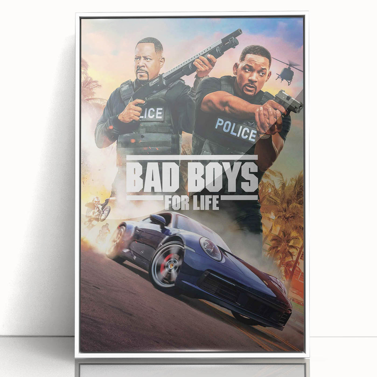 2020s Vintage Movie Poster - Bad Boys for Life Retro Film Art Print