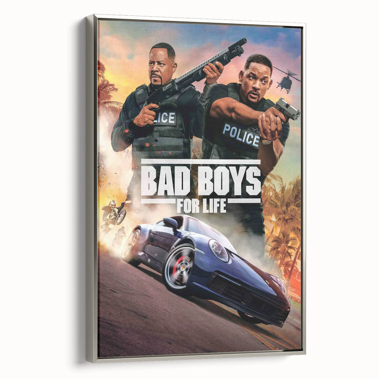 2020s Vintage Movie Poster - Bad Boys for Life Retro Film Art Print