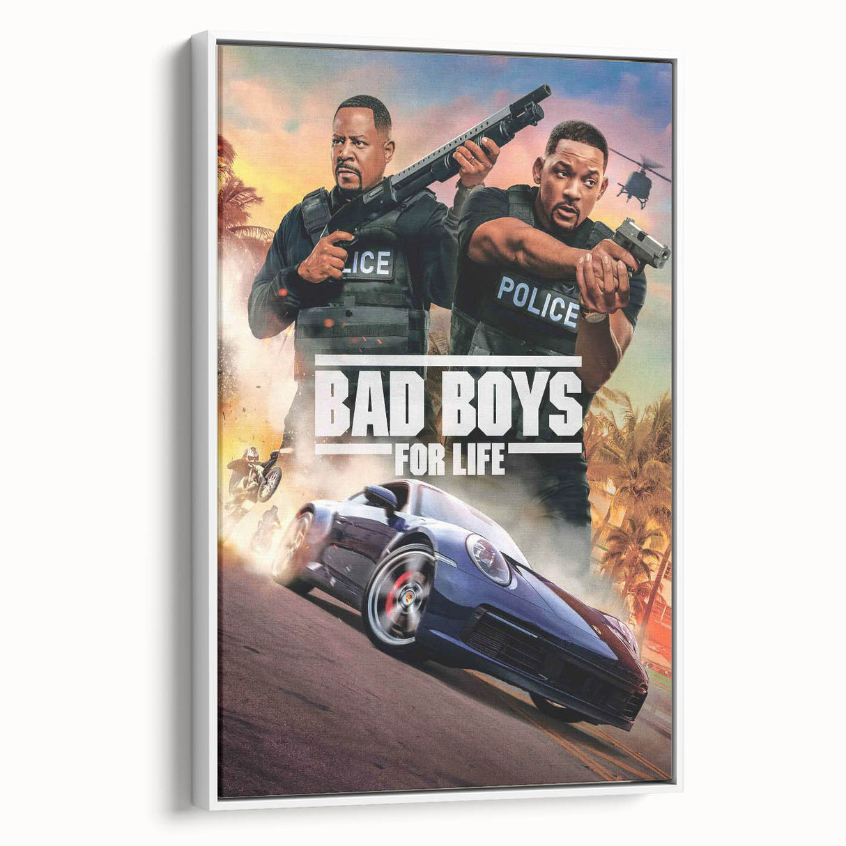 2020s Vintage Movie Poster - Bad Boys for Life Retro Film Art Print