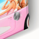 2020s Vintage Movie Poster - Barbie Retro Film Art Print