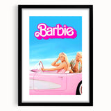 2020s Vintage Movie Poster - Barbie Retro Film Art Print