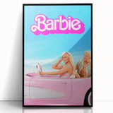 2020s Vintage Movie Poster - Barbie Retro Film Art Print