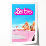 2020s Vintage Movie Poster - Barbie Retro Film Art Print