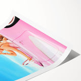 2020s Vintage Movie Poster - Barbie Retro Film Art Print
